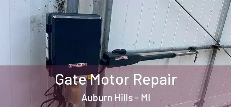 Gate Motor Repair Auburn Hills - MI